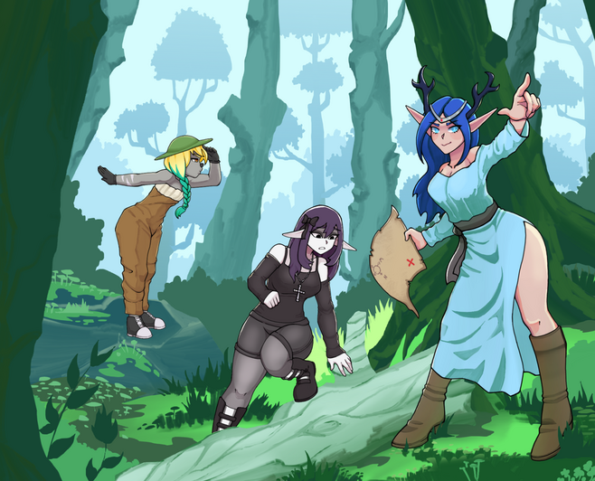 lost friends - Commission